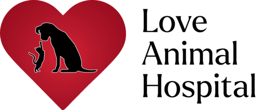 Love Animal Hospital Logo Script